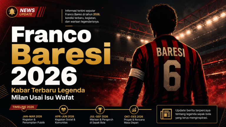 baresi - Franco Baresi 2026: Kabar Terbaru Legenda Milan Usai Isu Wafat