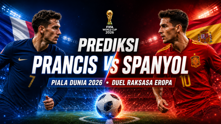 prancis - Prediksi Prancis vs Spanyol Piala Dunia 2026: Duel Raksasa Eropa
