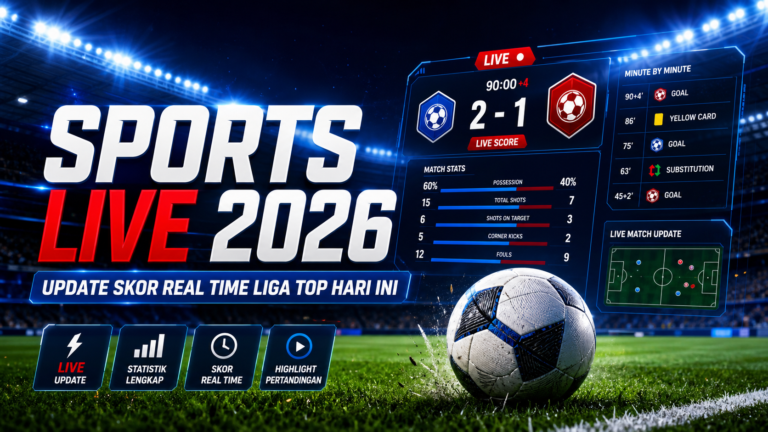 sports - Sports Live 2026: Update Skor Real Time Liga Top Hari Ini
