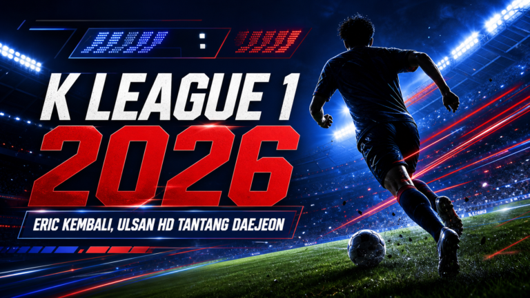 ulsan - K League 1 2026: Eric Kembali, Ulsan HD Tantang Daejeon