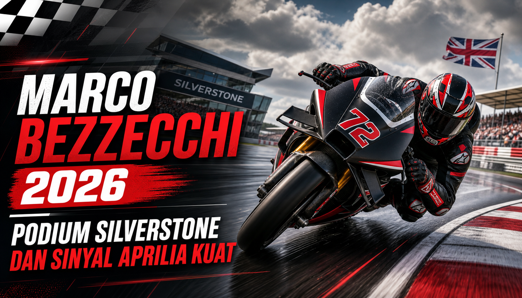bezzecchi - Marco Bezzecchi 2026: Podium Silverstone dan Sinyal Aprilia Kuat