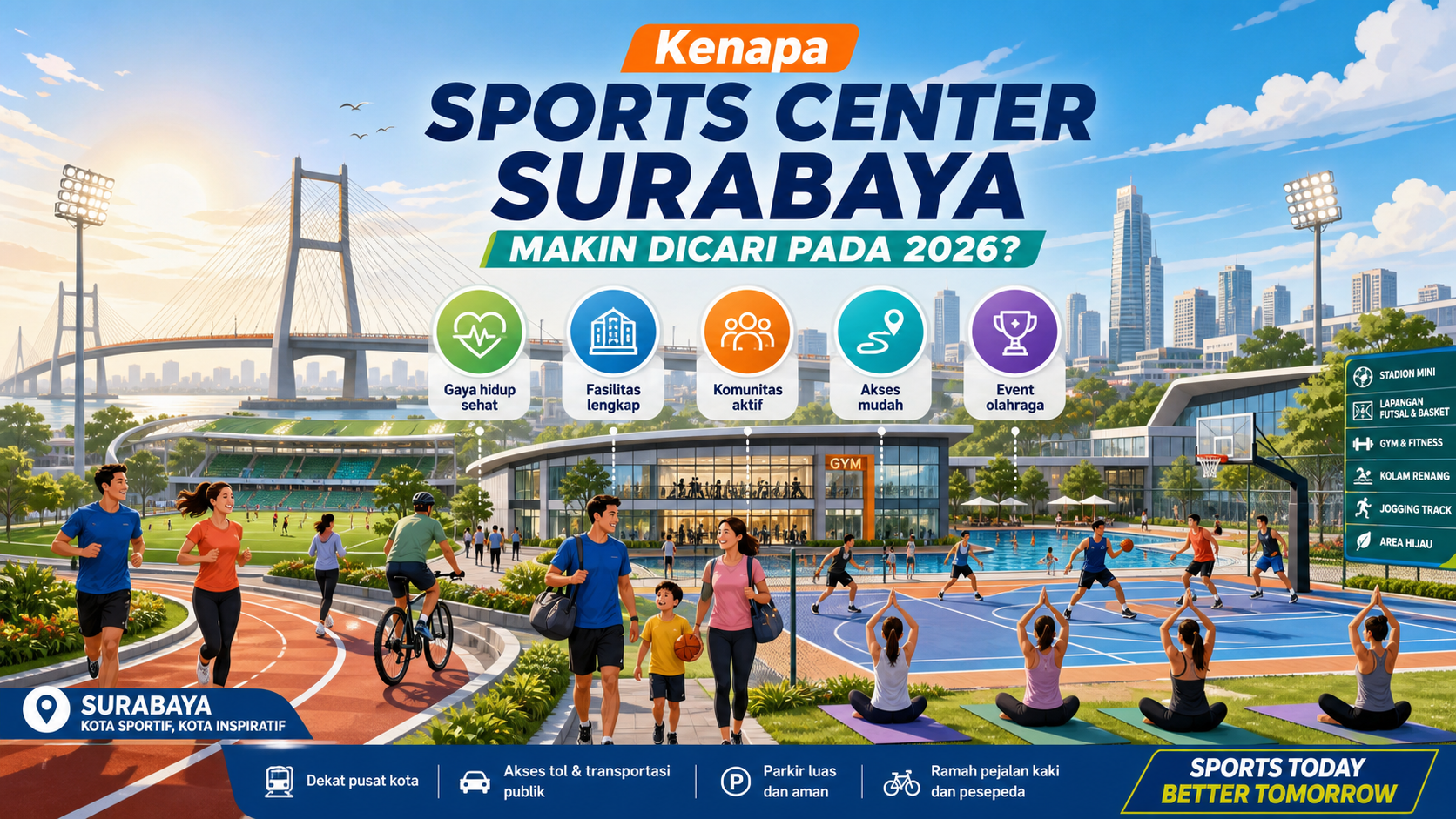 Kenapa Sports Center Surabaya Makin Dicari pada 2026? - surabaya