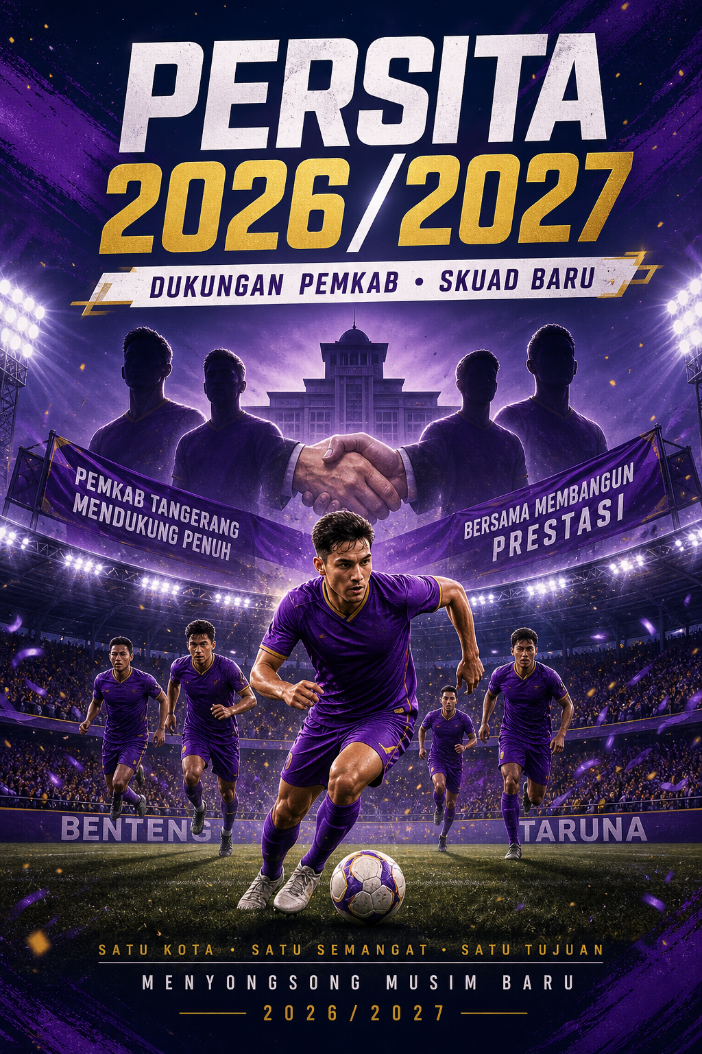 Persita Tangerang 2026/2027: Dukungan Pemkab, Skuad Baru - persita