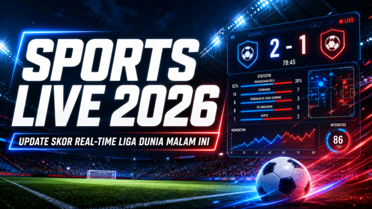 sports - Sports Live 2026: Update Skor Real-Time Liga Dunia Malam Ini