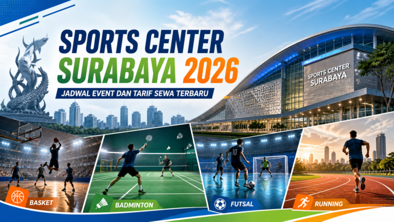 surabaya - Sports Center Surabaya 2026: Jadwal Event dan Tarif Sewa Terbaru