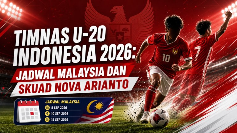 timnas - Timnas U-20 Indonesia 2026: Jadwal Malaysia dan Skuad Nova Arianto