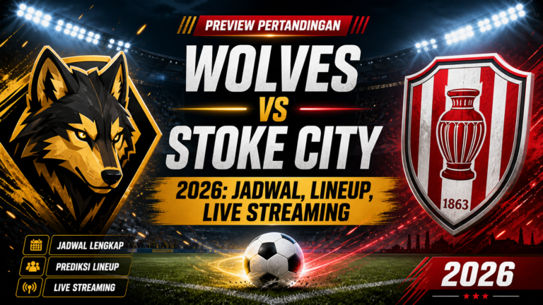 wolves - Wolves vs Stoke City 2026: Jadwal, Lineup, Live Streaming