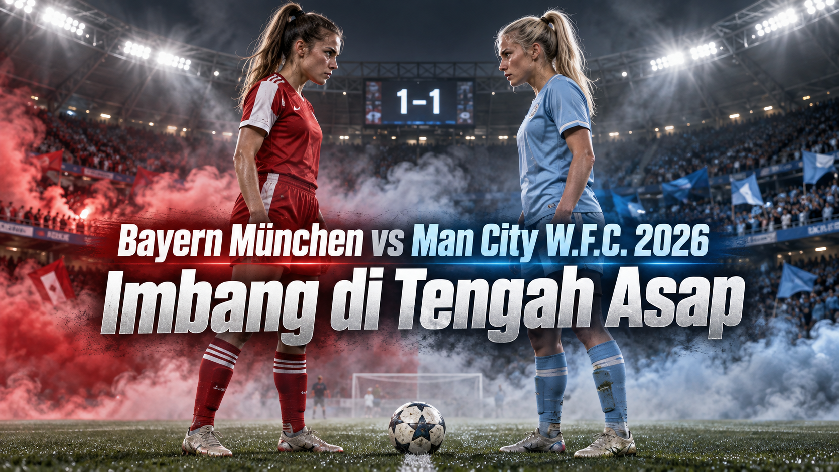 bayern - Bayern MÃ¼nchen vs Man City W.F.C. 2026: Imbang di Tengah Asap