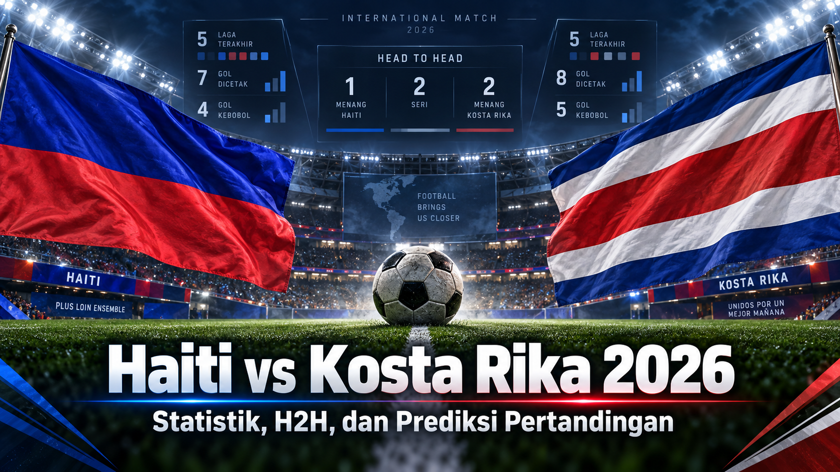 haiti - Haiti vs Kosta Rika 2026: Statistik, H2H, dan Prediksi Pertandingan