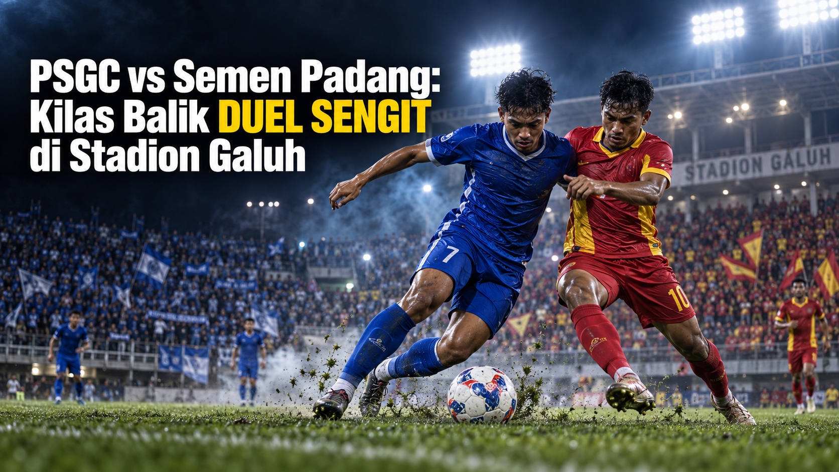 psgc - PSGC vs Semen Padang: Kilas Balik Duel Sengit di Stadion Galuh