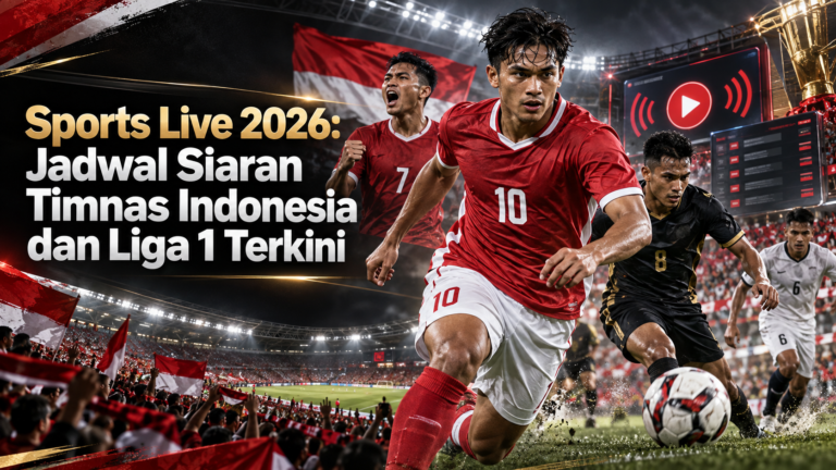 sports - Sports Live 2026: Jadwal Siaran Timnas Indonesia dan Liga 1 Terkini