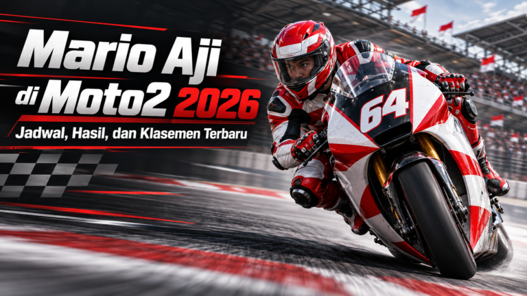 mario - Mario Aji di Moto2 2026: Jadwal, Hasil, dan Klasemen Terbaru