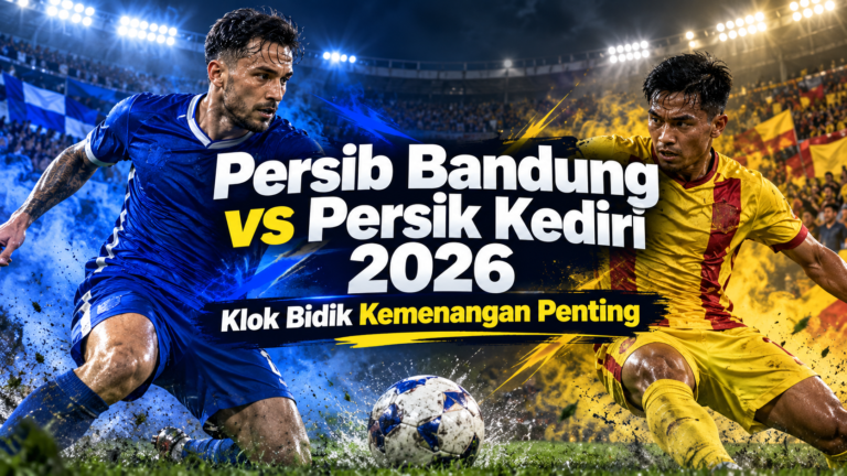 persib - Persib Bandung vs Persik Kediri 2026: Klok Bidik Kemenangan Penting
